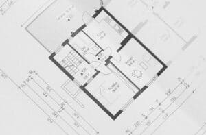 blueprint floor plan draft drawing 354233